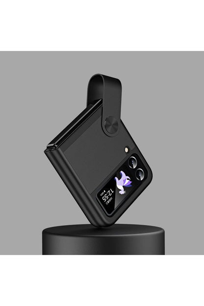 Samsung Galaxy Z Flip 4 Case Skinfeel Shockproof Handheld Stand Cover