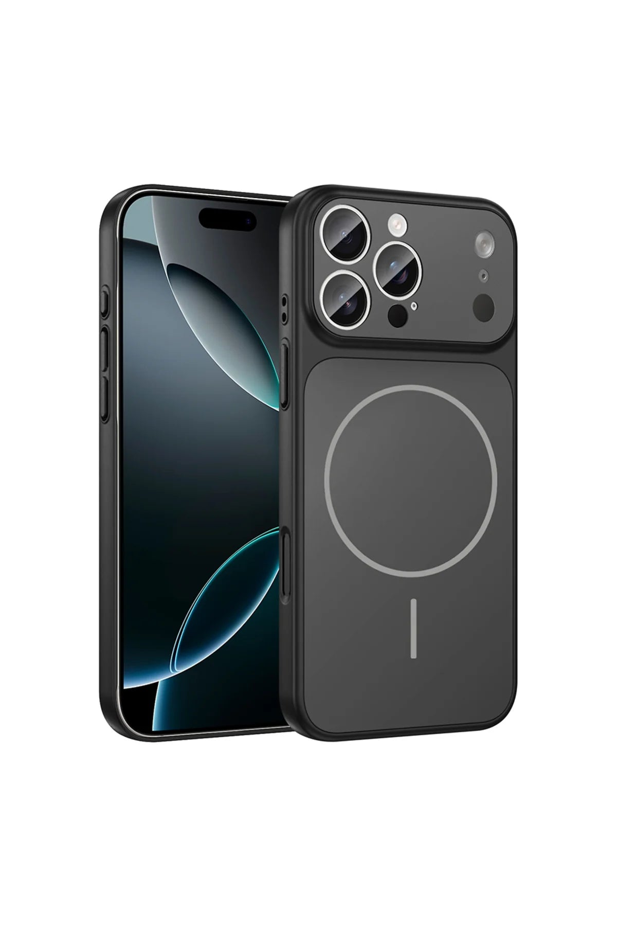 Iphone 15 Pro Case Formen Camera Protector Magnetic Charging Cover