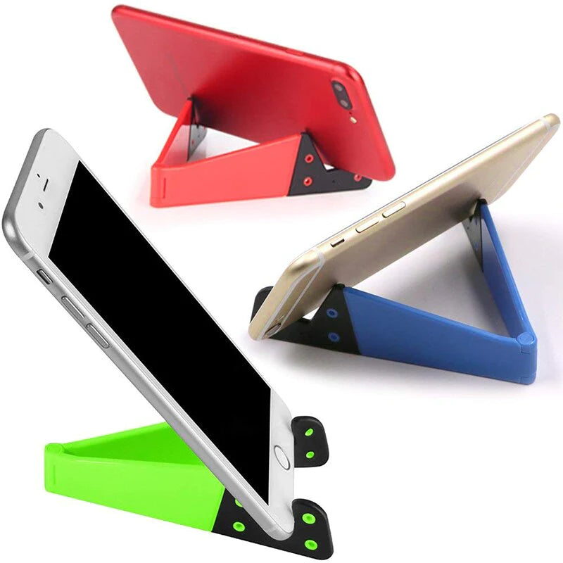 Fimilef Universal Phone Holder Foldable Cellphone Support Stand for Iphone Ipad E-Reader Tablets Adjustable Support Phone Holder