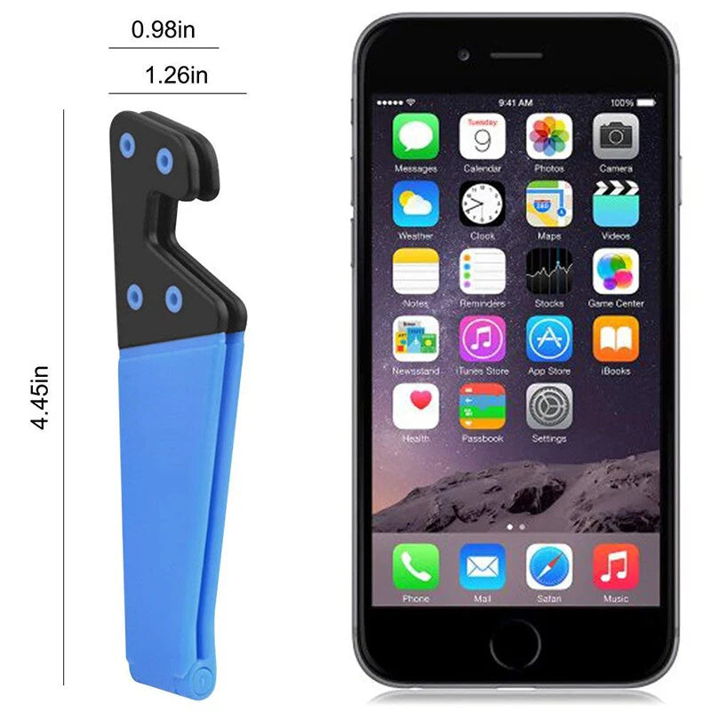 Fimilef Universal Phone Holder Foldable Cellphone Support Stand for Iphone Ipad E-Reader Tablets Adjustable Support Phone Holder