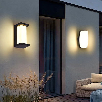 Cross-Border Waterproof Outdoor Wall Lamp Led Aisle Stair Courtyard Door Lamp Indoor Corridor Bedroom Simple Wall Lamp