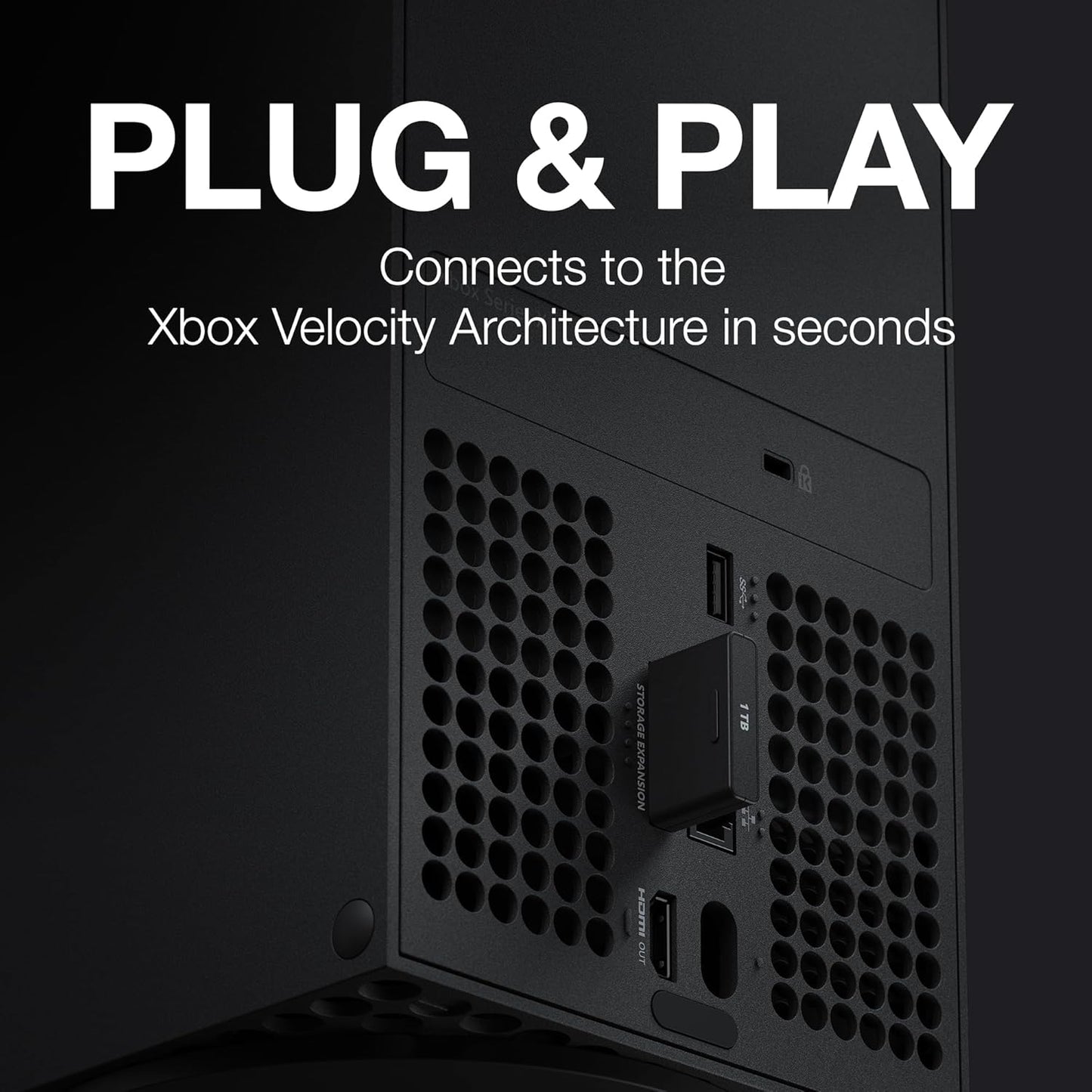 Storage Expansion Card for Xbox Series X|S 1 TB Solid State Drive - Nvme Expansion SSD for Xbox Series X|S (STJR1000400)