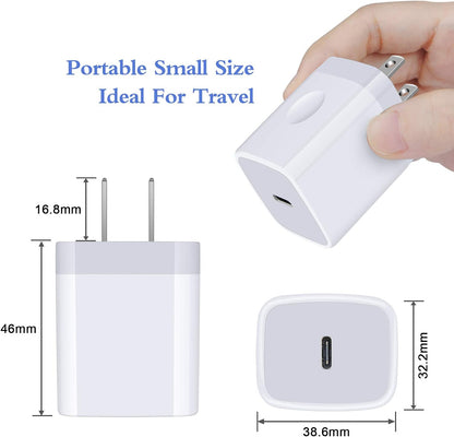 20W Samsung S25 Type C Wall Charger Fast Charging Block for Galaxy A17 A56 A16 A36 S25 Ultra S24 A15 A55 A14, PD 3.0 Wall Charger USB C Box Adapter for Iphone 17 16E 16 15 Pro Max Pixel 10 9 Pro 8A 8