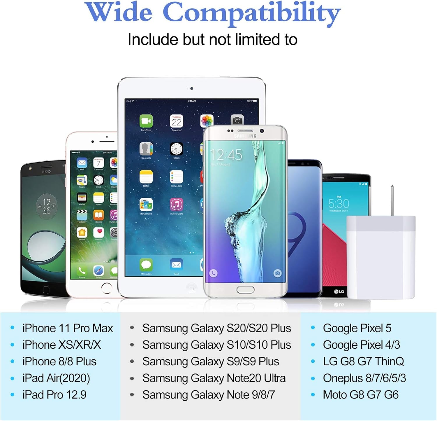 20W Samsung S25 Type C Wall Charger Fast Charging Block for Galaxy A17 A56 A16 A36 S25 Ultra S24 A15 A55 A14, PD 3.0 Wall Charger USB C Box Adapter for Iphone 17 16E 16 15 Pro Max Pixel 10 9 Pro 8A 8