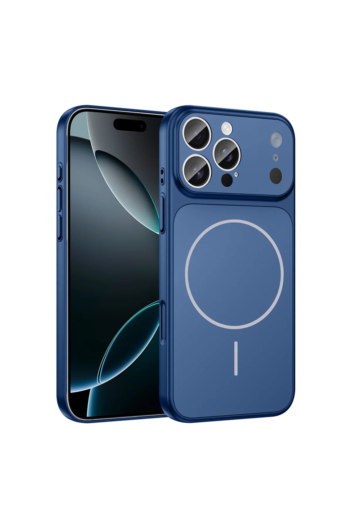 Iphone 15 Pro Case Formen Camera Protector Magnetic Charging Cover