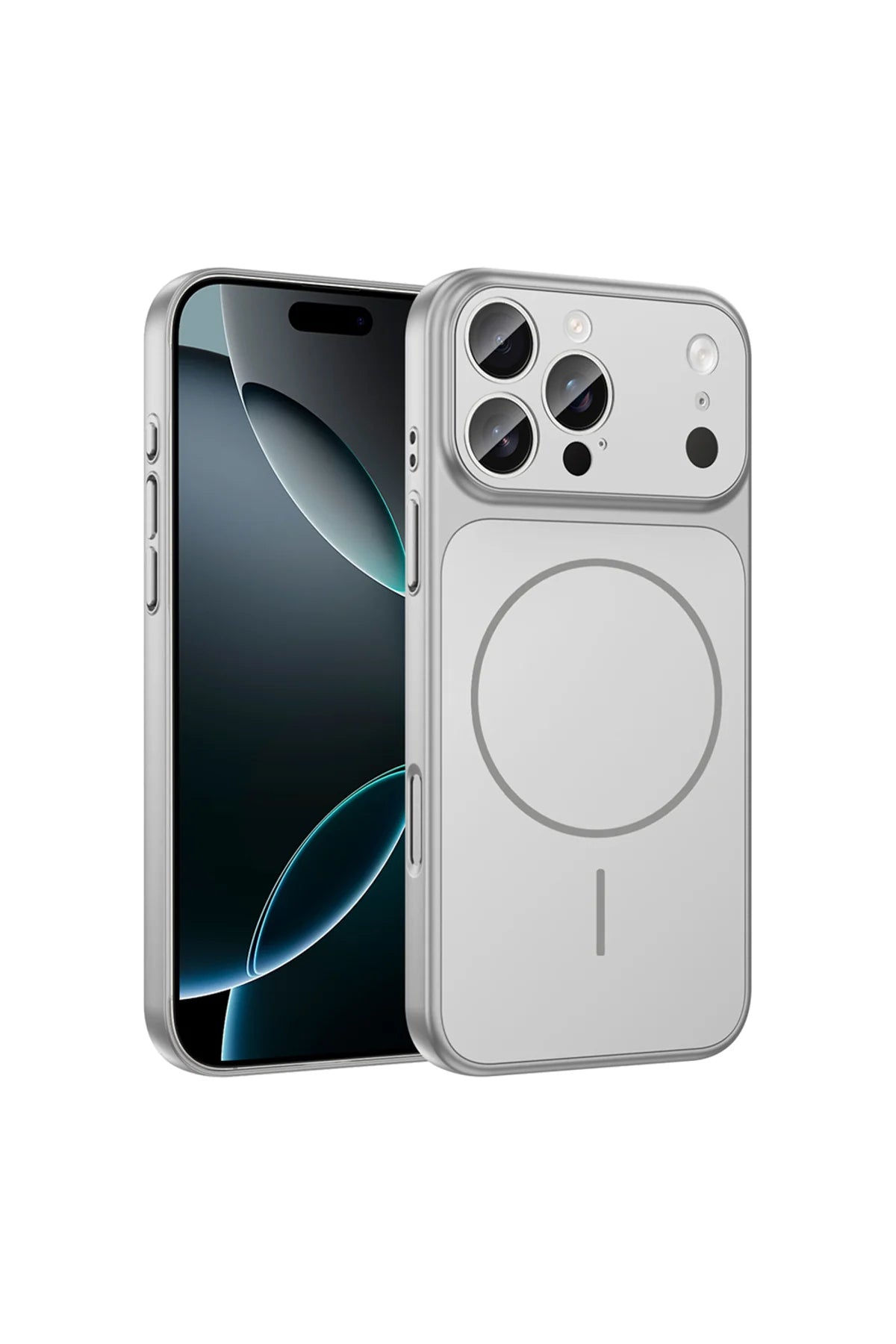 Iphone 15 Pro Case Formen Camera Protector Magnetic Charging Cover