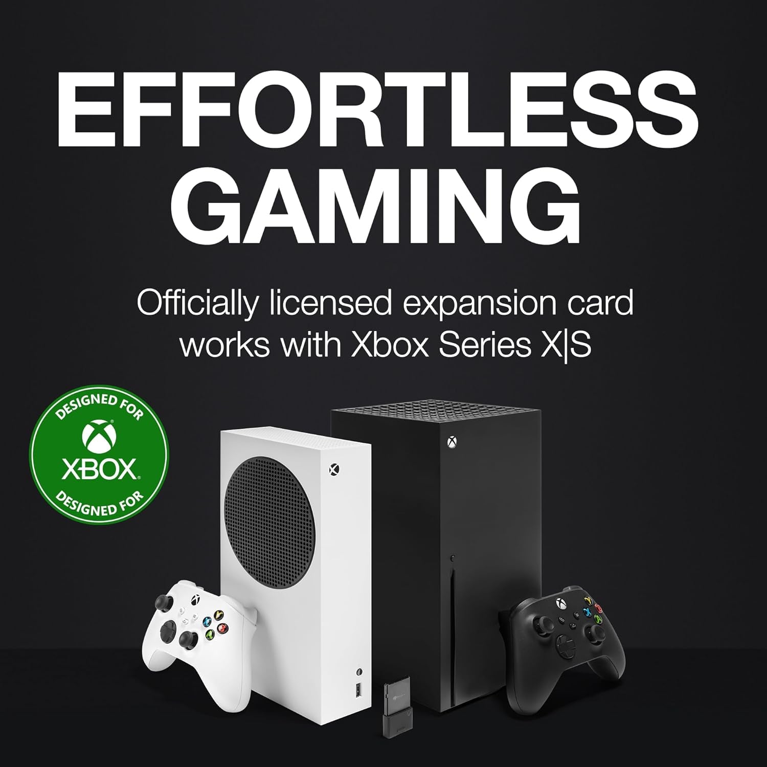 Storage Expansion Card for Xbox Series X|S 1 TB Solid State Drive - Nvme Expansion SSD for Xbox Series X|S (STJR1000400)