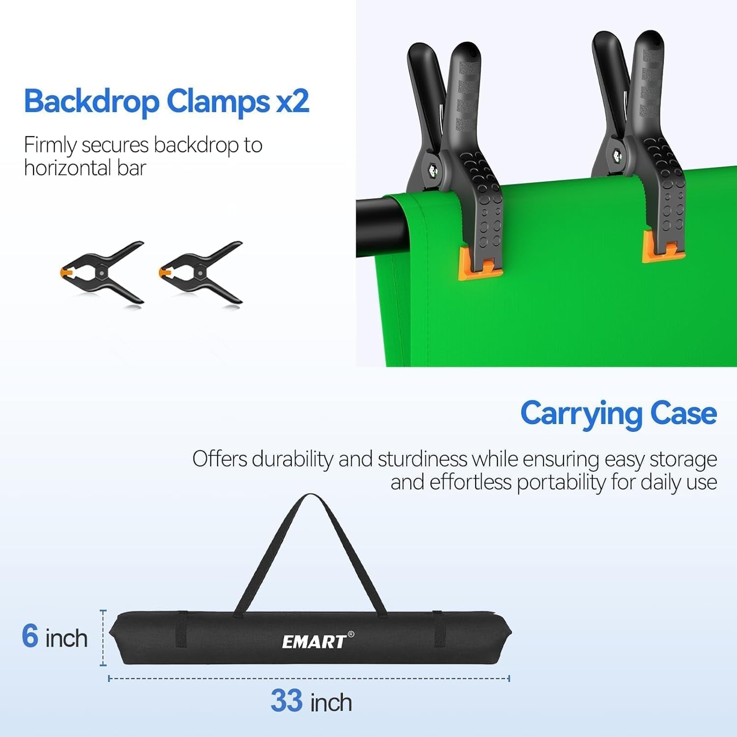8.5 X 10Ft Green Screen Backdrop Kit with Tripod Stand, Photography Background Support System with 10 X12Ft 100% Cotton Muslin Chromakey Backdrop for Photo Studio, Video Shooting, Live Streaming
